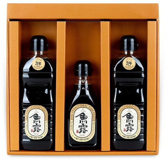 제주 전통 어간장(漁露) 선물세트2호 (500mlx2 250mlx1), 2개, 250ml