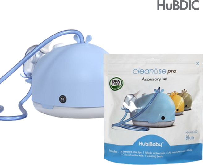 휴비베이비 크린노즈 프로 흡인기+전용 악세서리 세트 HNA-3000 (HT-1 선물), 1개, 크린노즈 프로+악세서리세트 그레이(+HT-1)