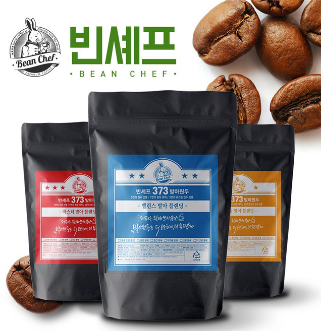 빈셰프 고소한발아원두 밸런스발아블렌딩 홀빈 1kg, 홀빈(분쇄안함), 1개