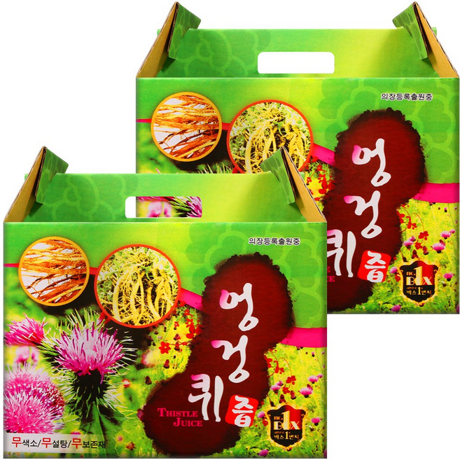국내산 엉겅퀴 엑기스, 100ml, 120개