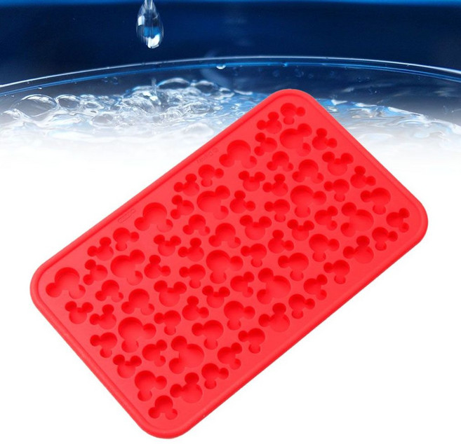 얼음통 틀 스탠리 미키 실리콘 크래시 아이스 트레이, 1개