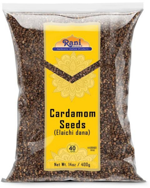 라니 카다멈 씨드 엘라치 다나 향신료 400g, Whole Seeds (Bag)