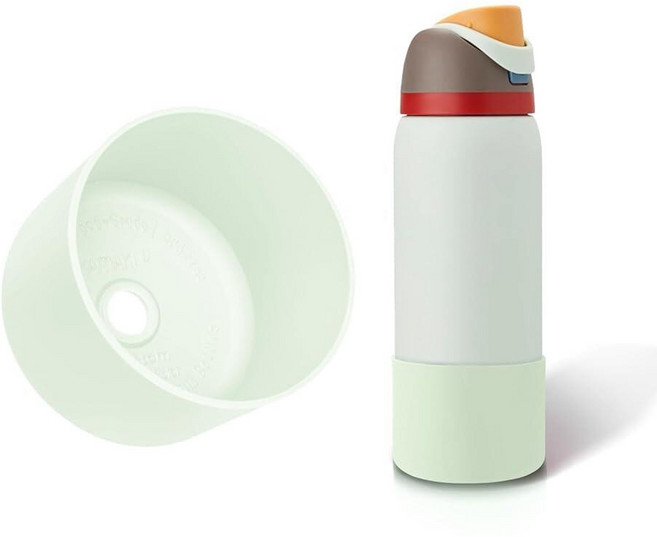Silicone Boot for Owala FreeSip 32 Oz Higher Water Bottle Scratch-Resistant Bottom Sleeve Protec, Boneyard