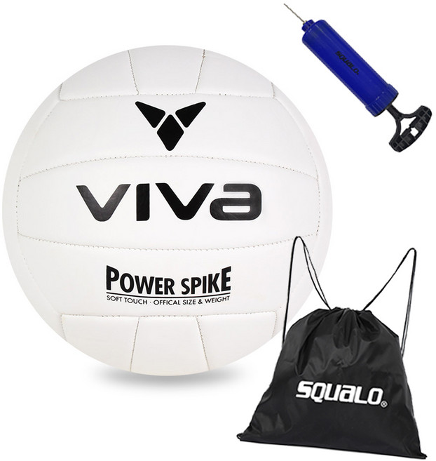 비바스포츠 터치 배구공 VA-VL3500, VB3000 + SQ 가방 & 펌프, 1개