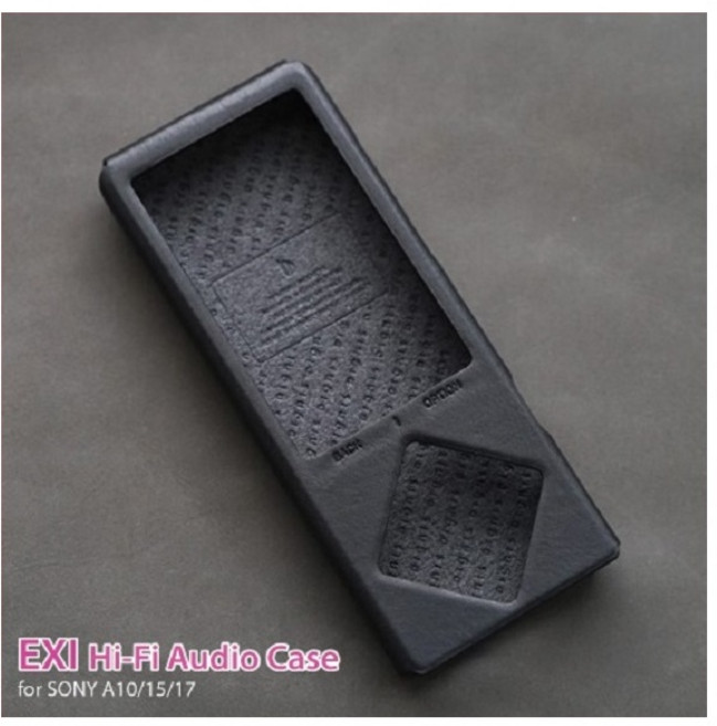 디그니스 소니 NW-A27 NW-A25 NWZ-A17 NWZ-A15 NWZ-A10 가죽케이스, 블랙, 1개