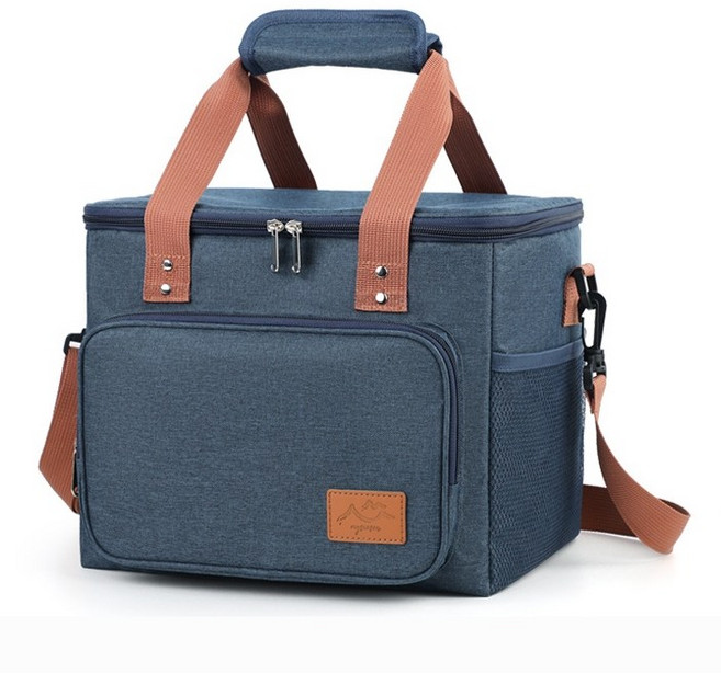 데이브릭스 대용량 보온보냉 캠핑 아이스 쿨러백 16L, 1개, 네이비