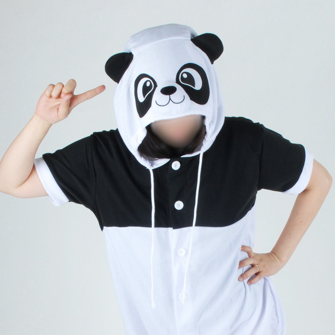 [스위트홀릭]반팔 동물잠옷 - 능글능글 블랙팬더