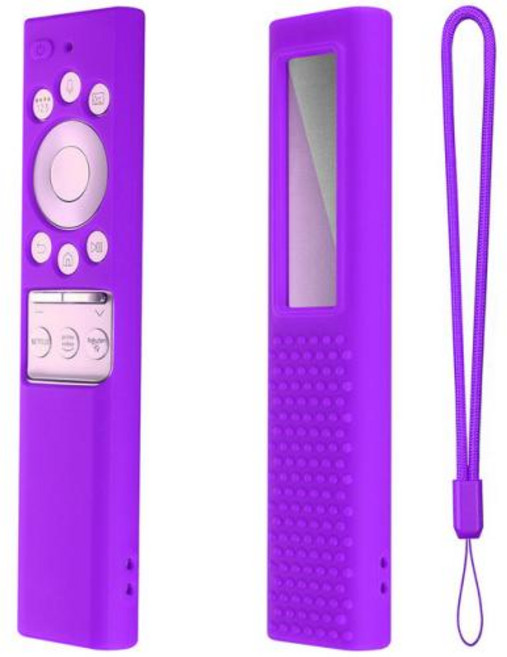 실리콘 보호 케이스 삼성에 적합한 리모컨 BN59-01327A BN-5901363A 스마트 TV 원격 방진 커버 슬리브 BN59 용 1 개, 3) 1 Piece Dark Purple, 03 1 Piece Dark Purple