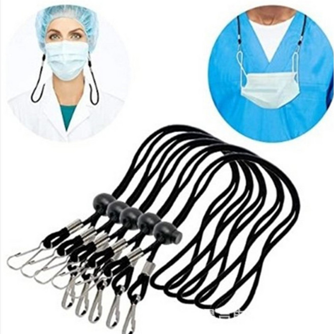 파인굿즈 마스크 걸이 1p 목걸이 스트랩 끈 줄 분실방지, 마스크스트랩1p그레이, 1개, 1개입