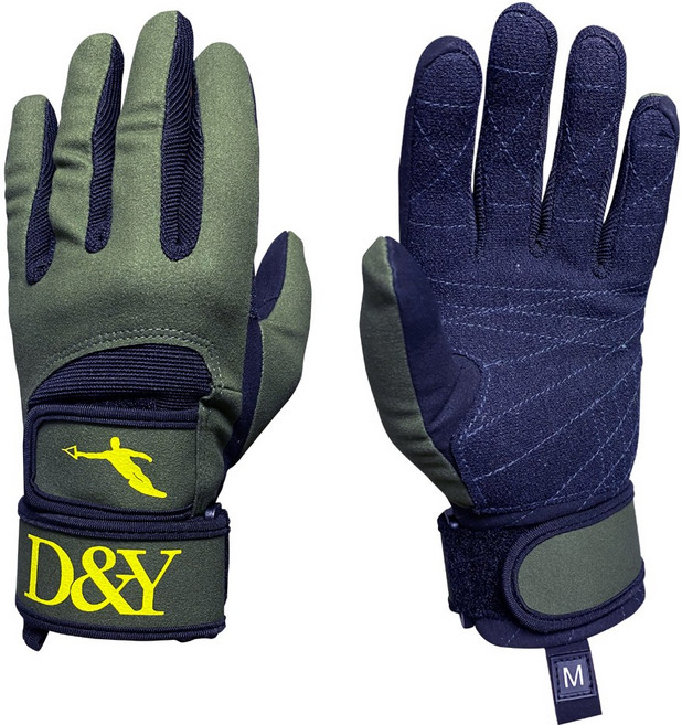 디앤와이 스톤 수상스키장갑 웨이크보드 레져 물놀이스포츠 서핑보드장갑, 디앤와이(카키)