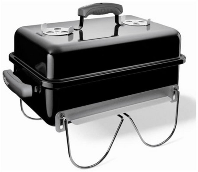 Weber 121020 휴대 편리한 바베큐 그릴, 1개