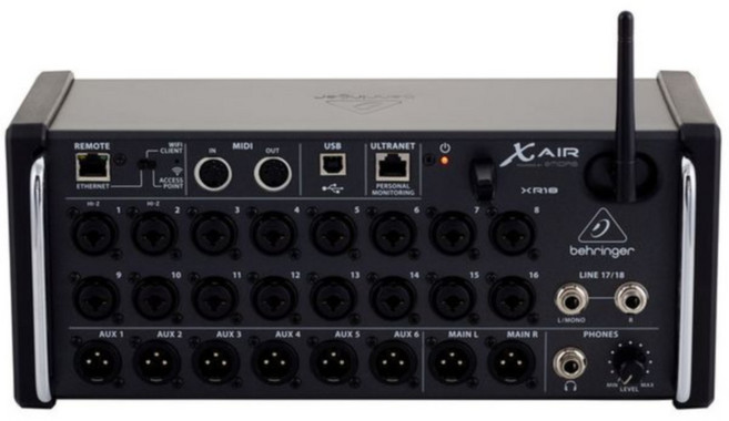 베링거 Behringer X Air XR18 18채널 디지털 오디오 믹서