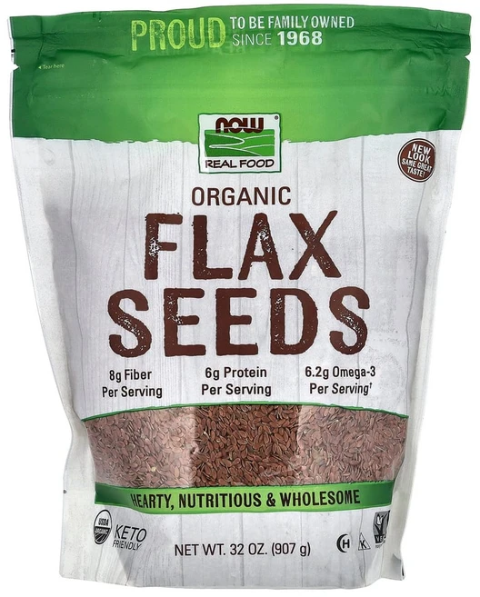 나우푸드 Real Food 아마씨 907g(32oz), NOW06258, 1개, 907g - 쿠팡