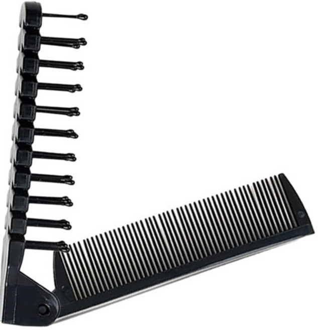 Traveler 旅人 迷你折疊梳, 1個, 隨機顏色