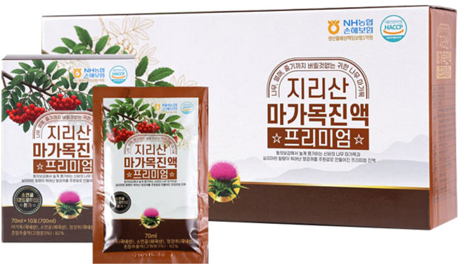 [로코스샵] 지리산 마가목 진액 프리미엄 % 자연산 마가목열매 엉겅퀴 소연골 농축액 엑기스 건강즙 선물, 90개, 70ml