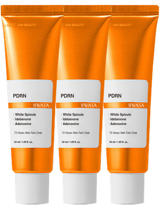 [화사] PDRN 피디알엔 턴오버 스피큘 미세침 크림, 50g, 3개