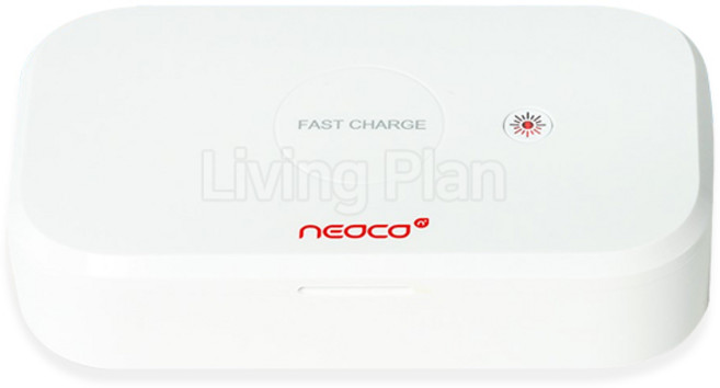 리빙플랜 휴대용살균기 WCB-C2000 UV살균+무선충전기겸용 다용도살균기, 상세페이지 참조