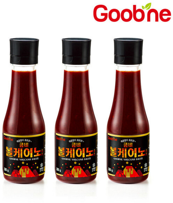 굽네 볼케이노 소스 290g*3병 NK73, 290g, 3개