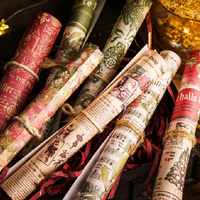 레더스 빈티지 다꾸 크리스마스 랩핑지, 02. PSS02