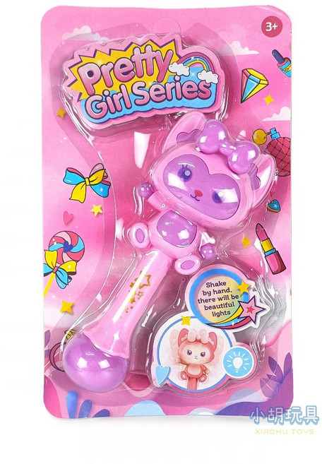 Pretty Girl Series 魔法棒 兒童玩具, 1個, 隨機不挑款