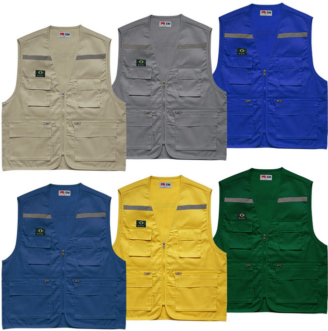 사계절 작업조끼 천 TC조끼 행사