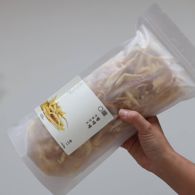 바다로 가시없는 자연건조 용대리 황태채, 1개, 150g