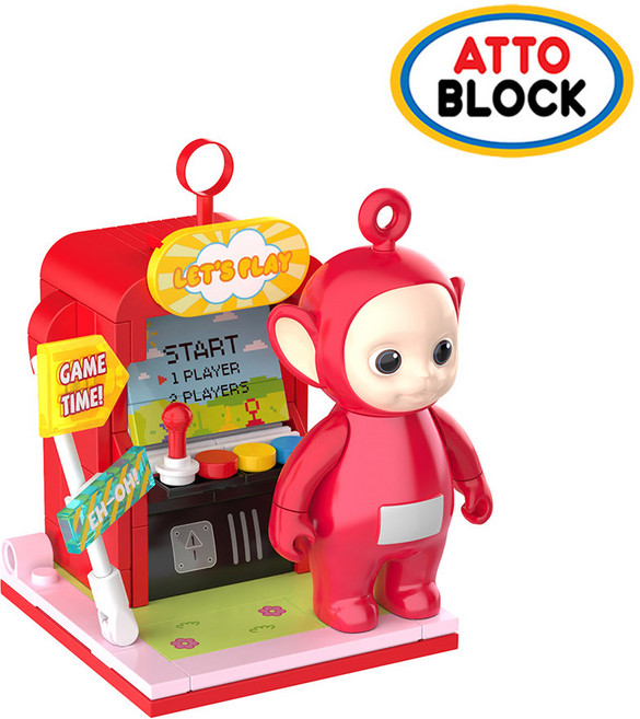 호환블럭 텔레토비 뽀 오락실 (HK504), 단품, 1개