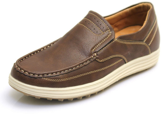 [모피어스]스파이크리스 남성 캐주얼화 구두 슬립온 스니커즈 골프화 BK H5026