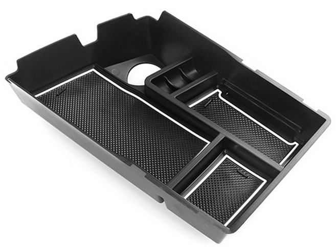 튜모 호환 K8 차량 수납 용품 콘솔트레이, 호환 K8 [21년4월~24년7월], 블랙