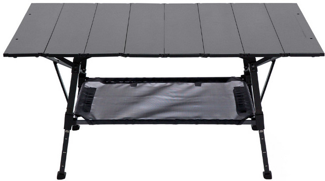 마운트리버 IROLL 1000 TABLE 알루미늄테이블 _ 블랙 탄 카키