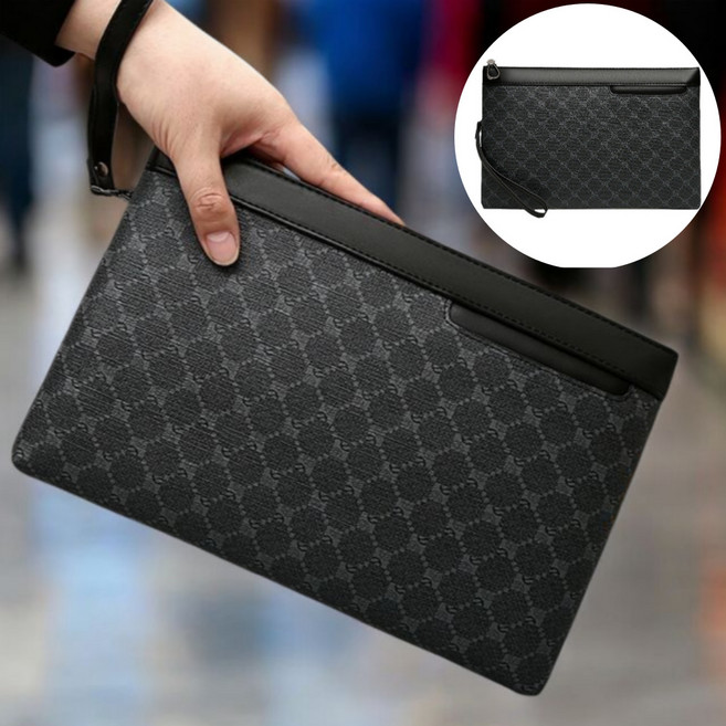 통하다유통 남녀공용 빅사이즈 손가방 클러치 백 파우치