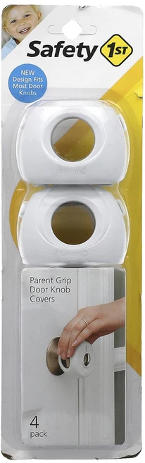 Safety 1st 부모 손잡이 도어 손잡이 커버 4팩, Safety1st부모손잡이도어손잡이커버4팩 - 쿠팡