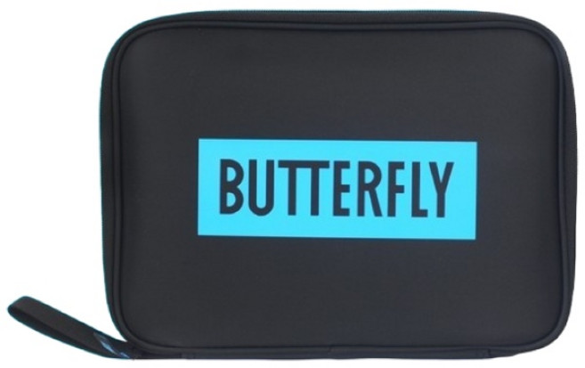 Butterfly 蝴蝶牌 方形桌球拍袋 /一個入 桌拍袋, 水藍色標 | BD CASE II