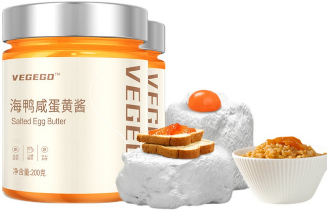 영진 오리알 노른자 절임 소스, 3개, 200g