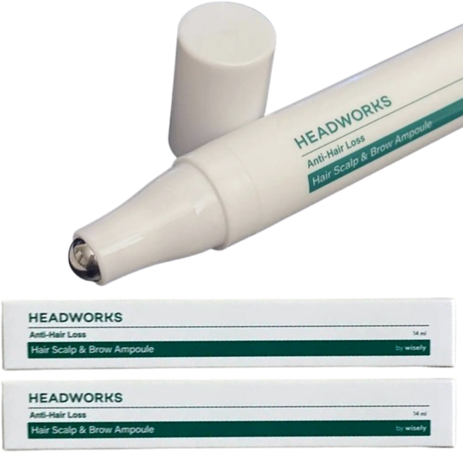 바르는 탈모앰플 스칼프 앤 브로우, 2개, 14ml