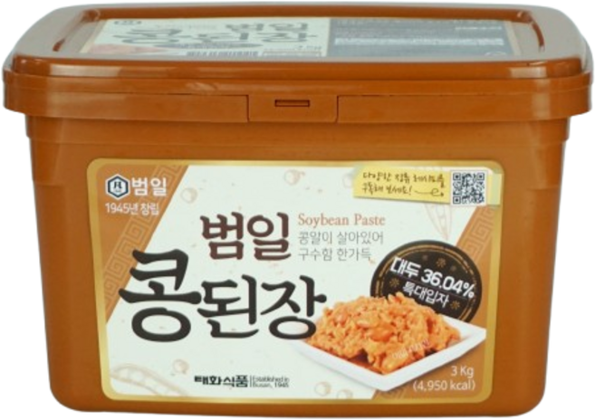 범일 콩된장 특대입자, 3kg, 1개