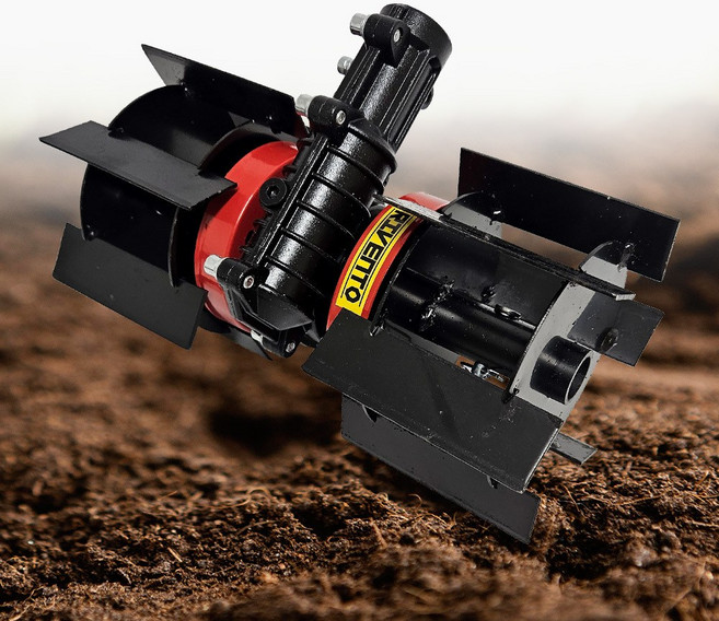 예초기 부착 관리기 RTM-24BM 미니 로터리 부착형 소형 괭이 제초용 잡초제거 밭갈이, 1개