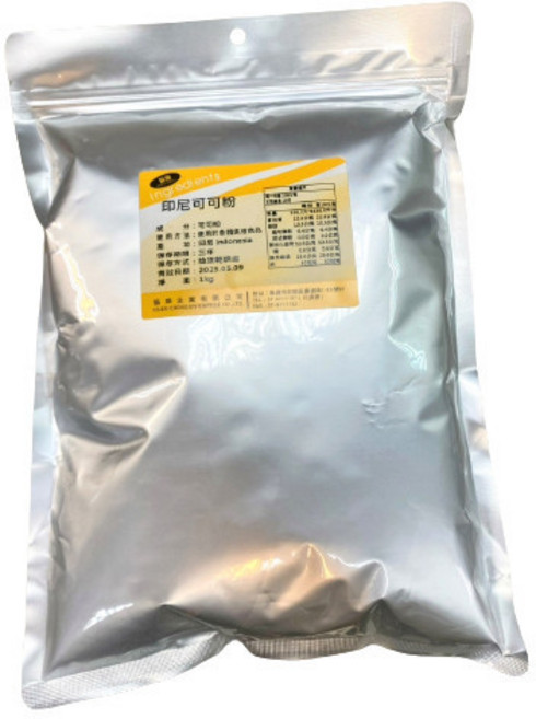 協乘 印尼可可粉 烘焙材料 無糖, 1個, 1kg