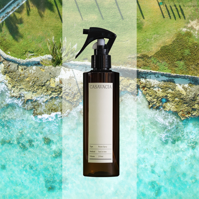 카사바시아 고급 룸스프레이 섬유향수 멀티퍼퓸 필로우미스트, 1개, 250ml, 블루 세이지 앤 씨솔트