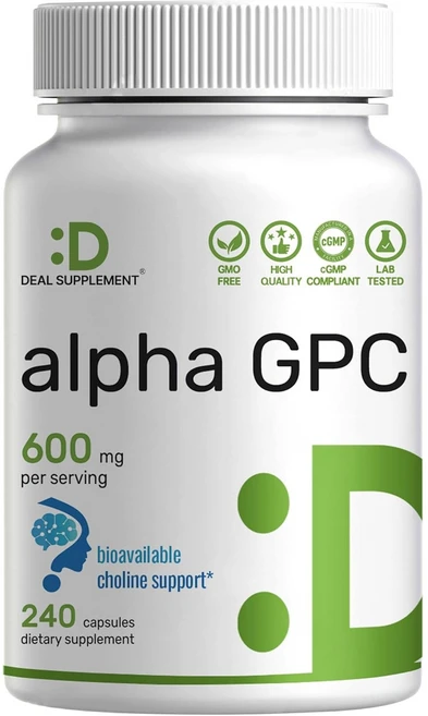 Felicewald Collaborating Partners 필리체발트 콜린알포세레이트 알파GPC Alpha-GPC 누트로픽 딜서플리먼트 300mg 240캡슐 3개, 240정 - 쿠팡
