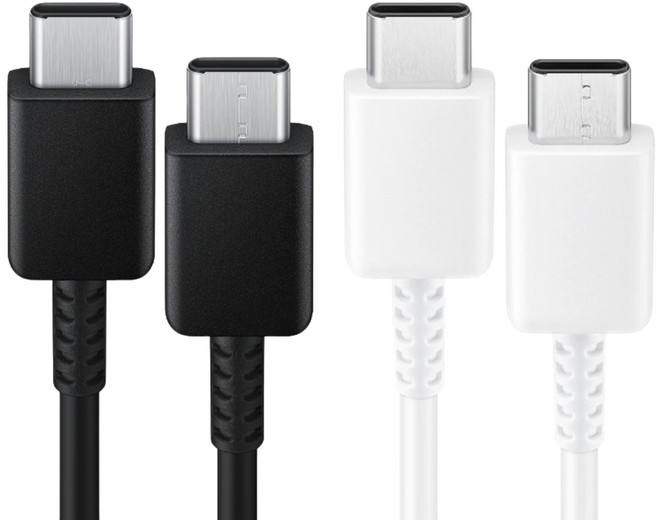 neonp 1+1 삼성전용 C to C 초고속 충전케이블 스마트폰 갤럭시 정품 호환, 2개, 혼합, 180cm