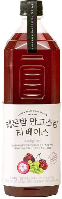 룩아워티 레몬밤 망고스틴 베이스, 1.3kg, 2개