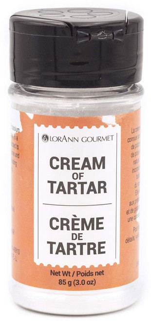 로레인 주석산수소칼륨 (타르타르 크림) 85g 쉐이커 병 LorAnn Cream of Tartar (Potassium Bitartrate) 3oz.(85gr) Shaker ja, 1개