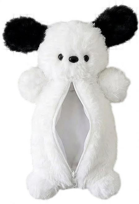 청청이 귀여운 강아지 인형 학생필통, 1개