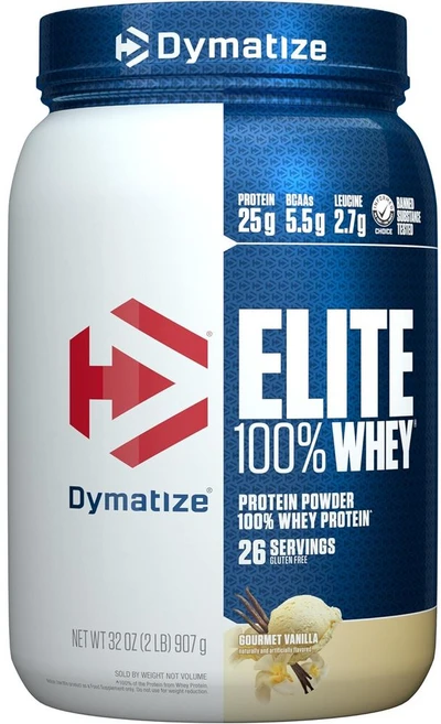 다이마타이즈 엘리트 WHEY 유청 프로틴 파우더 907g 고메 바닐라, 1개 - 쿠팡