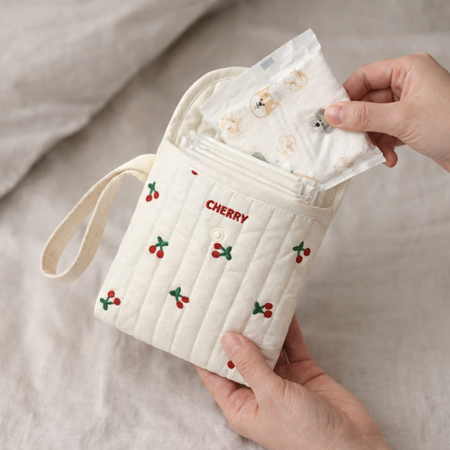 바시유 생리대 파우치