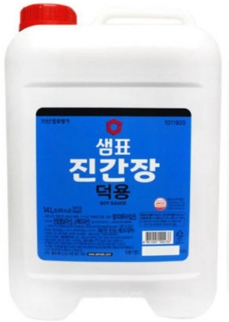 샘표 진간장 덕용, 1개, 14L