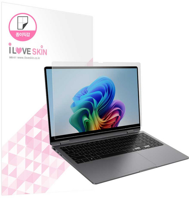 갤럭시북5 프로 360 16인치 종이질감 액정보호필름 NT960QHA, 1개