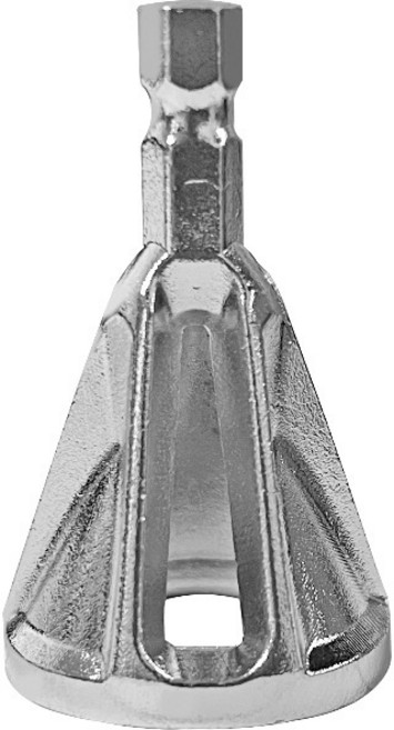 倒角器 六角柄 外倒角 導角 磨角修邊器 去毛刺 螺紋圓角修邊刀 螺絲修邊除毛刺 木工鐵工具, 1個