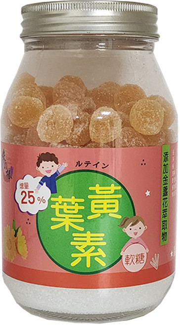Hothing 味之棒 葉黃素軟糖 添加金盞花萃取物, 275g, 1個